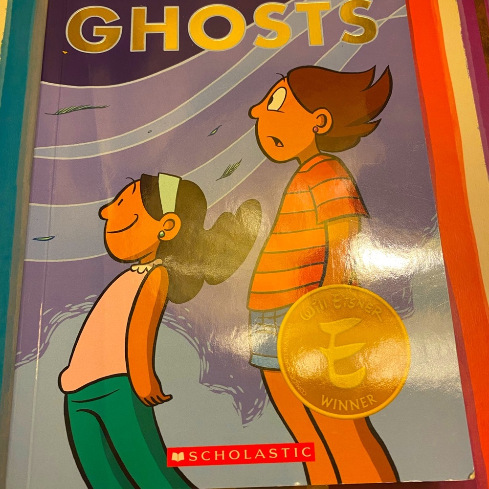 Ghosts book by Raina Telgemeier.